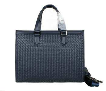 Bottega Veneta intrecciato VN briefcase 52225 royalblue
